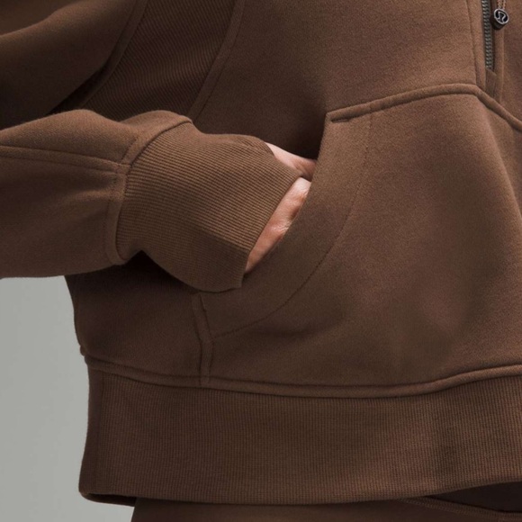 Lululemon Scuba Oversized Half-Zip Hoodie in Java (XS/S) - Picture 6 of 8